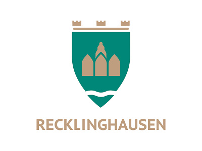 City Logo 'Recklinghausen' blazon city corporate design design identity logo modern