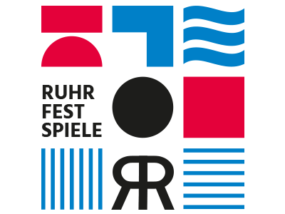 Ruhrfestspiele Recklinghausen | DNA black blue corporate design design dna dynamic logo logo modern red redesign rr ruhrfestspiele