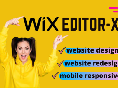 i will design edit or fix in you wix website editor x editor x website wix wix editor x wix website