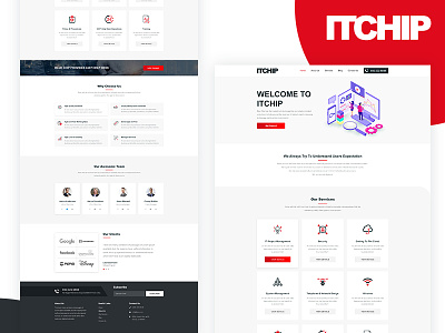ITCHIP, Web Development Company oapps infotech ui ux design uidesign web development website design