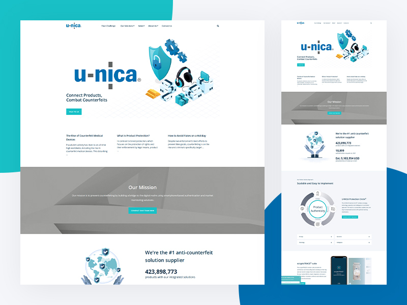 U-nica Website By OApps Infotech On Dribbble