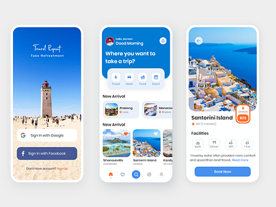 Travel App UI animation app ui ux branding design graphic design illustration logo modern ui design prototype ui ui ux user experience user interdace user interface design userflow ux wireframe xd design