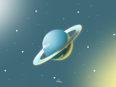 New Planet art artwork digital art digital artist digital draw digital drawing digital illusration draw drawing galaxy illustration planet space star wallpaper