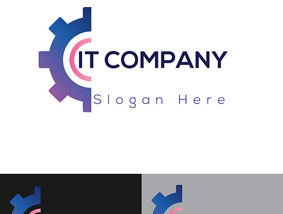 IT COMPANY LOGO DESIGN ahmedrkgraphic brand identity branding design graphic design graphicdesign illustration minimal rumi kawsar ahmed typography