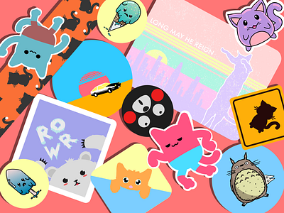 Qt sticker header