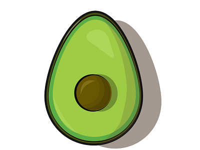 Avocado Illustration