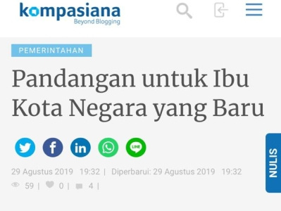 Pandangan Untuk Ibu Kota Negara Yang Baru