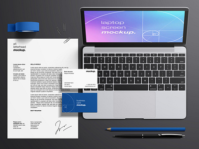 Apple Devices Mockup Set and Scene Creator