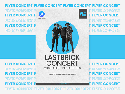 Flyer Concert Lastbrick adobe ilustrator concert flyer design flyer design flyer template flyers