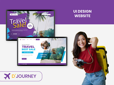 UI Design Website D'Journey