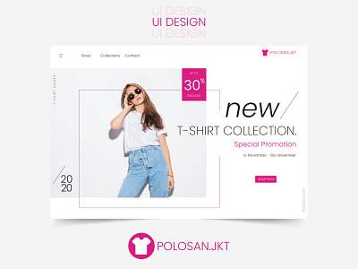 UI Design - Website Polosan.jkt adobe illustrator adobe xd design ecommerce figma ui uidesign uiux user interface design web design website