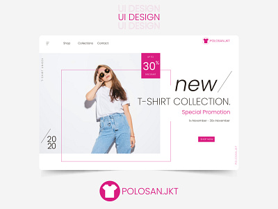 UI Design - Website Polosan.jkt