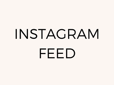 Instagram Feed 2