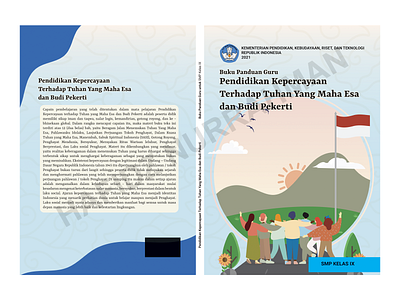 KEMENDIKBUDRISTEK Project Kurikulum 2021 branding design education graphic design illustration indonesia ministyofeducation pastel photoshop school