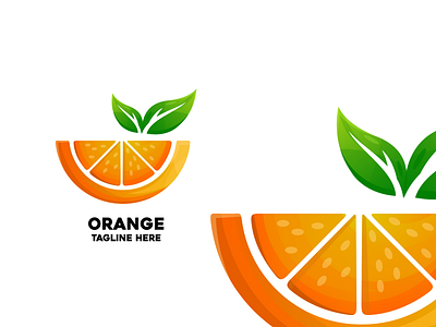 Orange Logo Design branding design icon illustration logo minimal orange orange logo ui vector vectors