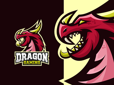 Dragon Esports Logo Design