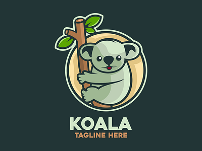 Koala Logo Design best cute cute logo design esports esports logo esports mascot good logo icon illustration koala koala bear logo macot logo mascot populer trand ui vector vectors