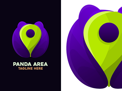 Panda Area Logo Design area branding colorful colorfull logo design good logo icon logo logodesign logos mascot mascotlogo nice panda panda logo ui ux vector vectors