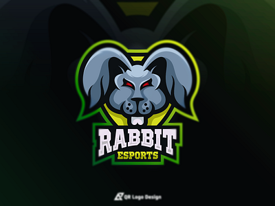Rabbit Esports Logo Design branding character design design esport esport logo gaming logo good logo icon logo logos mascot mascot logo new logo rabbit rabbit logo rabbits ui ux vector vectors