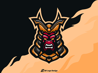 Samurai Logo Design design esports esports logo esports logos gaming logo gaminglogo icon logo logo samurai logos mascot mascot character mascot logo new logo design samurai samurai logo ui ux vector vectors