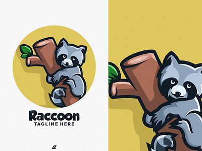 Raccoon Logo Design