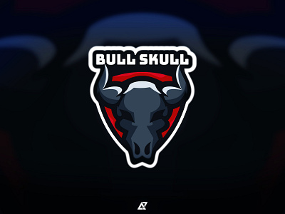 Bull Skull Gaming Logo Design brand bull bull esports bull gaming bull logo bull mascot bull skull bull skull logo esportlogo esports logo forsale gaming gaminglogo logo logos mascot skull gaming skull logo sports vector