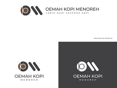 Oemah Kopi Menoreh logo design branding logo logo design