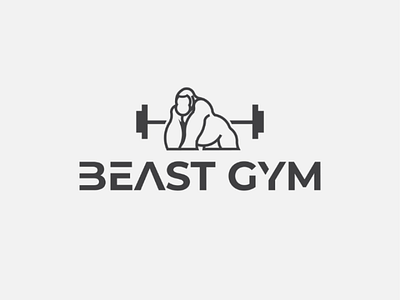 Beast gym logo design logo logo design