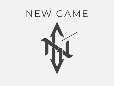 New Game branding design flat illustrator logo logo design minimal vector