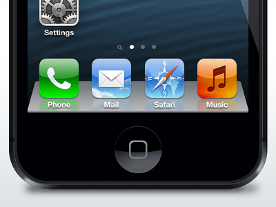 iPhone 5 w/ Mountain Lion Dock