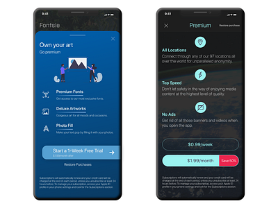 paywalls app design ios iphonex paywall ui uidesign ux