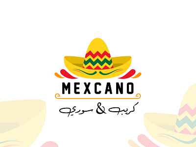 Mexcano Logo concept design flat food illustration illustrator logo logodesign vector