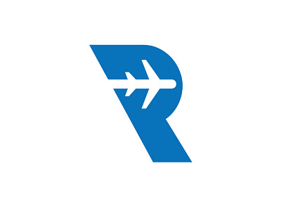 Flight company logo "r" branding branding design icon logo minimal modern logo vector