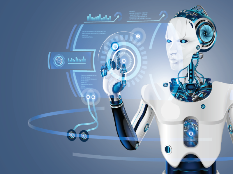 Robotic automation. Искусственный интеллект. Робот с искусственным интеллектом. Технологии искусственного интеллекта. Современный искусственный интеллект.