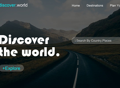 travelwebsite travel uiux website design