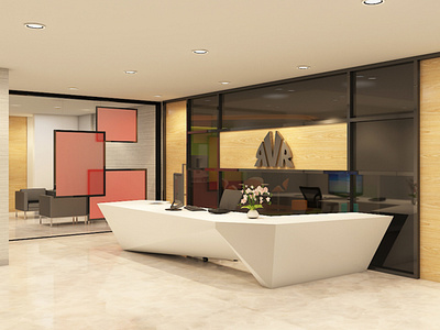 Reception view design interior interior decor interior designer reception