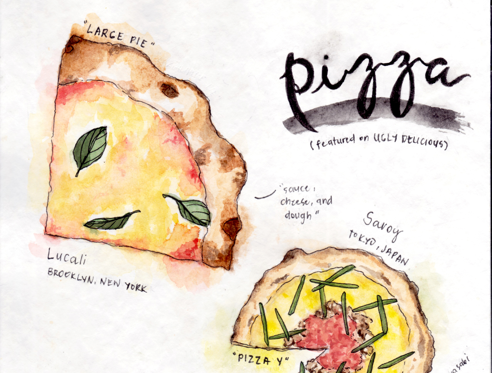 Ugly Delicious Pizza by Jaz Sisante on Dribbble