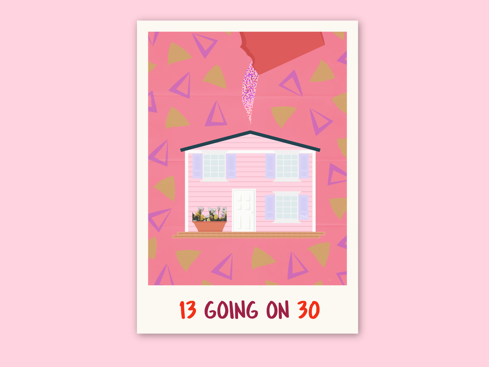 13 Going on 30 | Movie Poster by Jaz Sisante on Dribbble