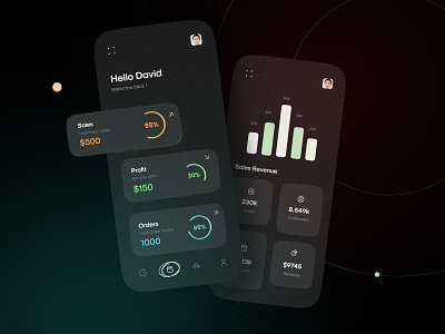 Mobile Banking Interface app graphic design ui