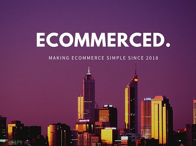 ECOMMERCED. branding