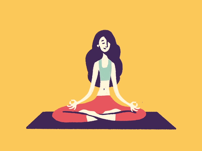 Yoga Day illustration inspired internationalday love relax yoga