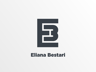 EB logo design design icon letter logo logo design typogaphy vector