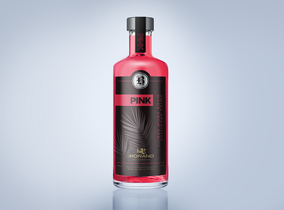 PINK branding design flat label label packaging labeldesign minimal packaging packagingdesign typography