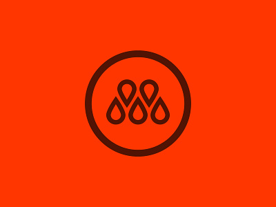M design flat icon identity logo m