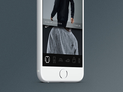 Streetwear Mobile Shop Concept clean design e commerce ecommerce flat iphone minimal mobile shop store ui ux