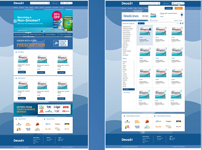 Pharmacy website design design ui web webdesign website website design