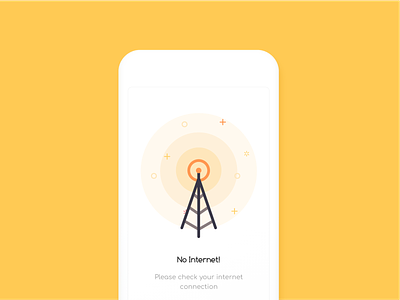 No Internet | Empty State design icon illustration no connection no internet ui ux vector