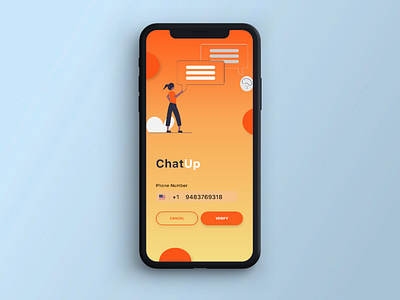 ChatUp homepage