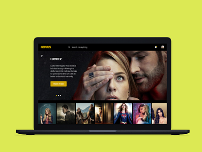 TV series & Movies web app adobexd auto animate tvseriesapp ux ux design uxui webapp webapplication