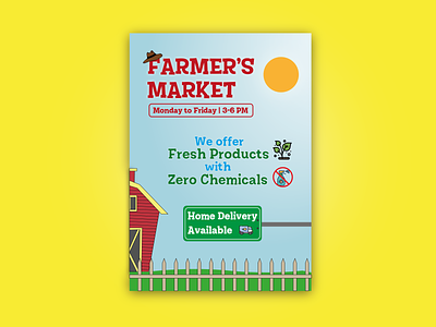 Farmer's Market Poster Design